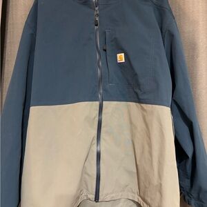 Carhartt Navy and Light Gray Jacket